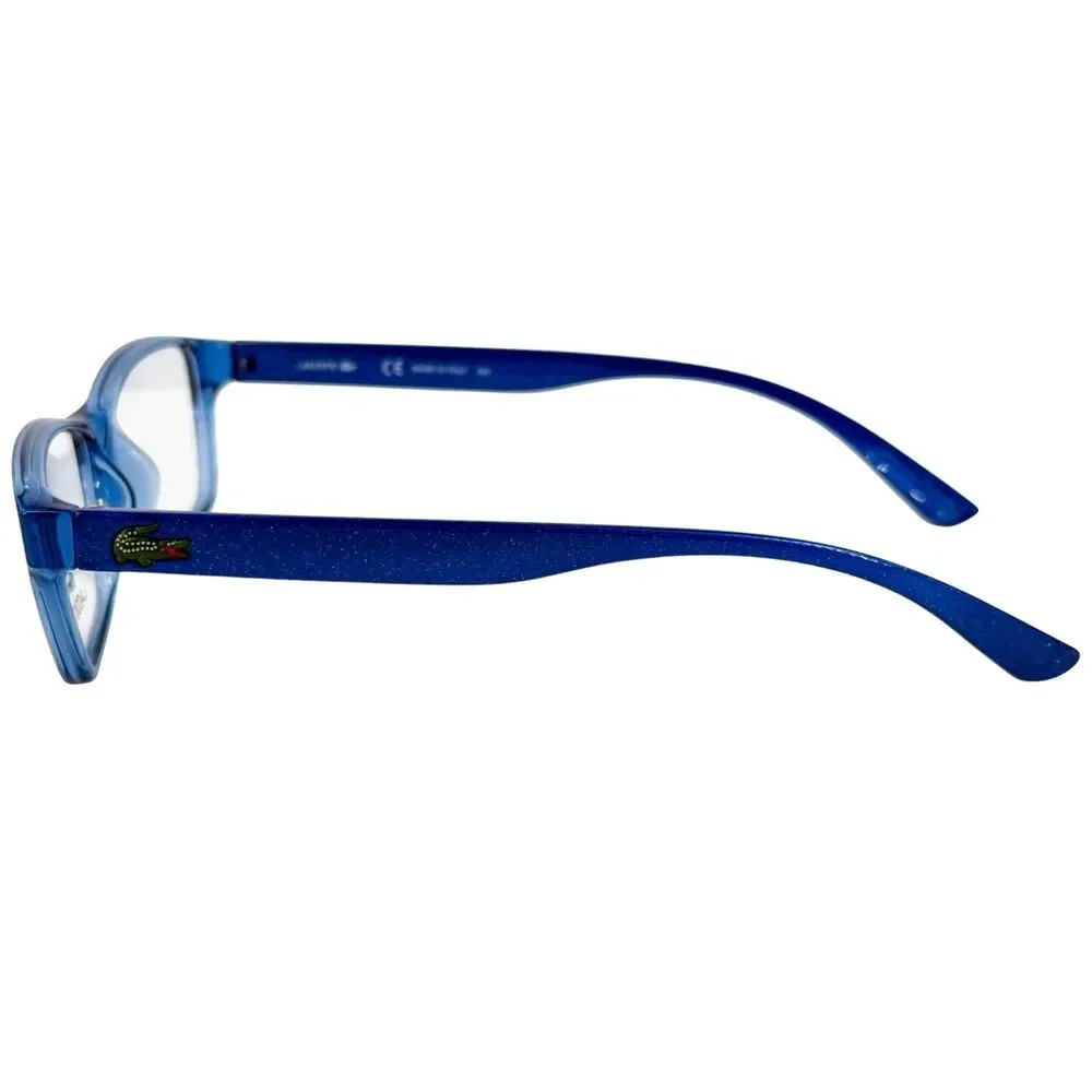 Lacoste 3803B Unisex Kids Plastic Eyeglass Frame 440 Azure 51-13 Italy w Case